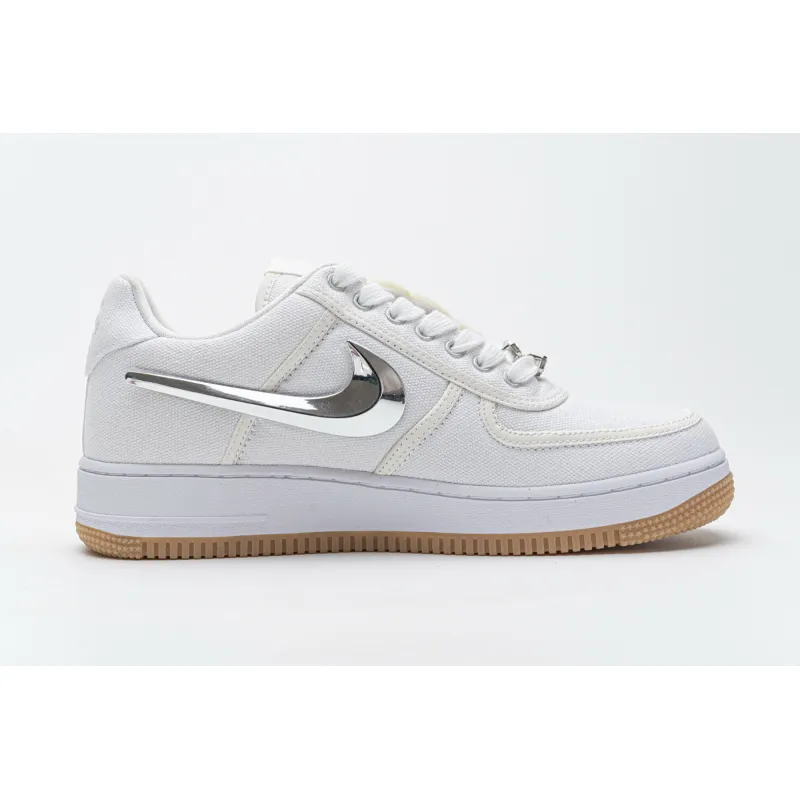 Bstsneaker- Travis Scott x Nike Air Force 1“White” AQ4211-100  