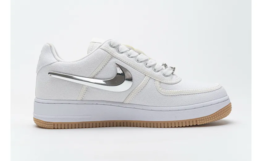 Bstsneaker- Travis Scott x Nike Air Force 1“White” AQ4211-100  