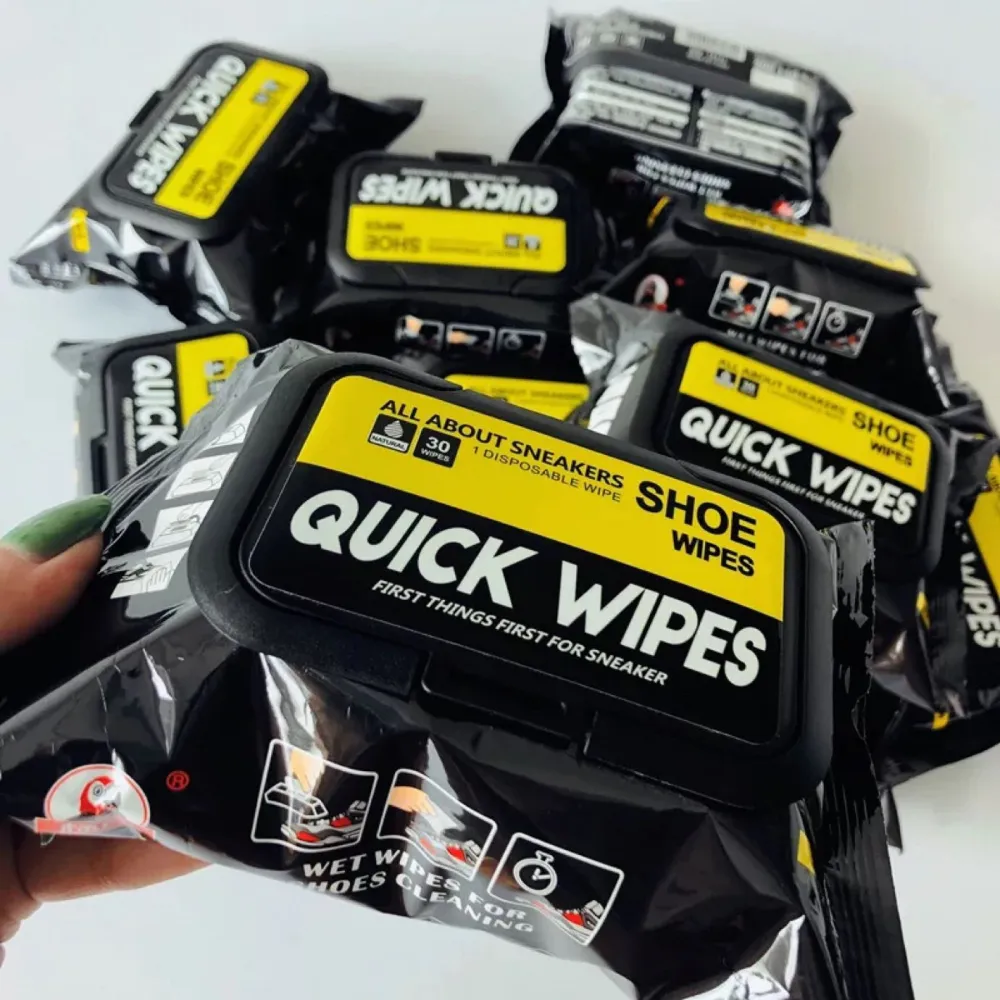 2 Packs Of Sports Shoes Wet Wipe Cleaner For Quick Wipes