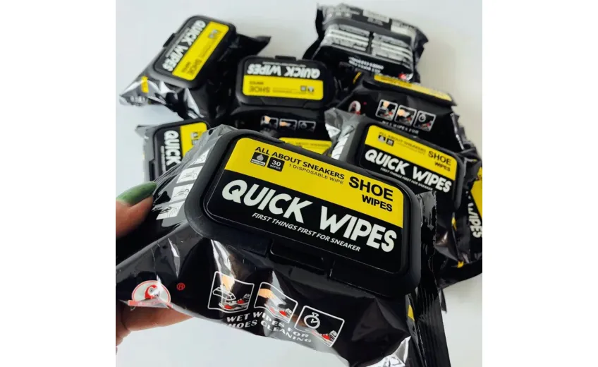 2 Packs Of Sports Shoes Wet Wipe Cleaner For Quick Wipes
