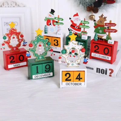 Christmas Decoration/Wooden Christmas calendar/Christmas Calendar/Ornament 01