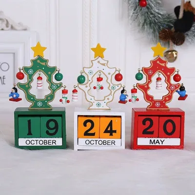 Christmas Decoration/Wooden Christmas calendar/Christmas Calendar/Ornament 02