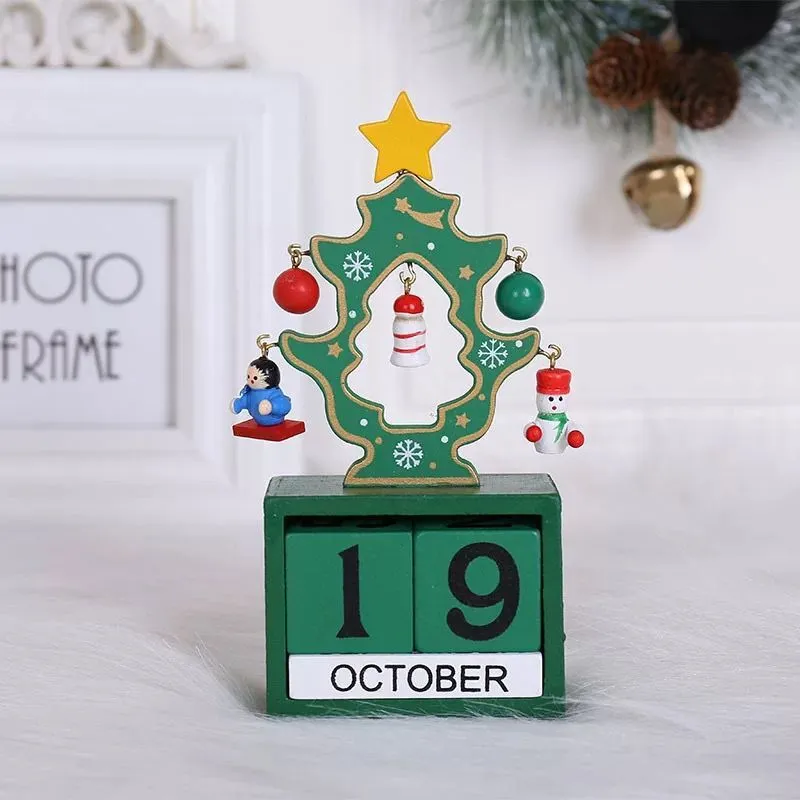 Christmas Decoration/Wooden Christmas calendar/Christmas Calendar/Ornament