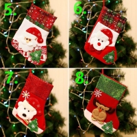Christmas Stocking/Gift Stocking/Candy Stocking/Christmas Decoration (3 pairs of socks)