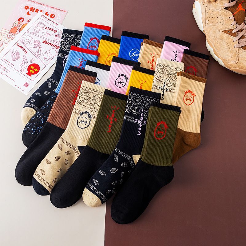 Bstsneaker-Travis Scott Socks(3 pairs of socks)