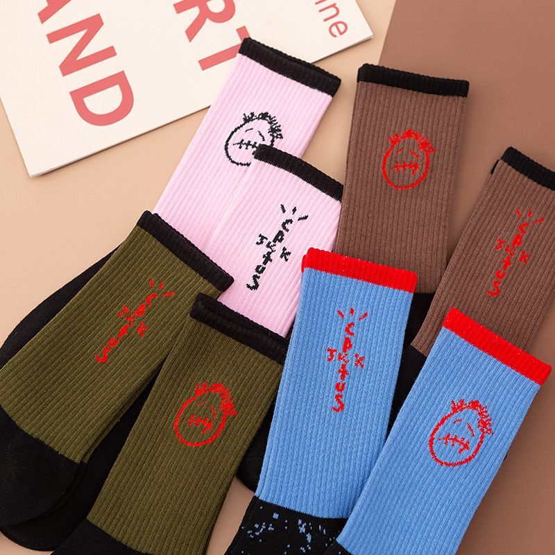 Bstsneaker-Travis Scott Socks(3 pairs of socks)