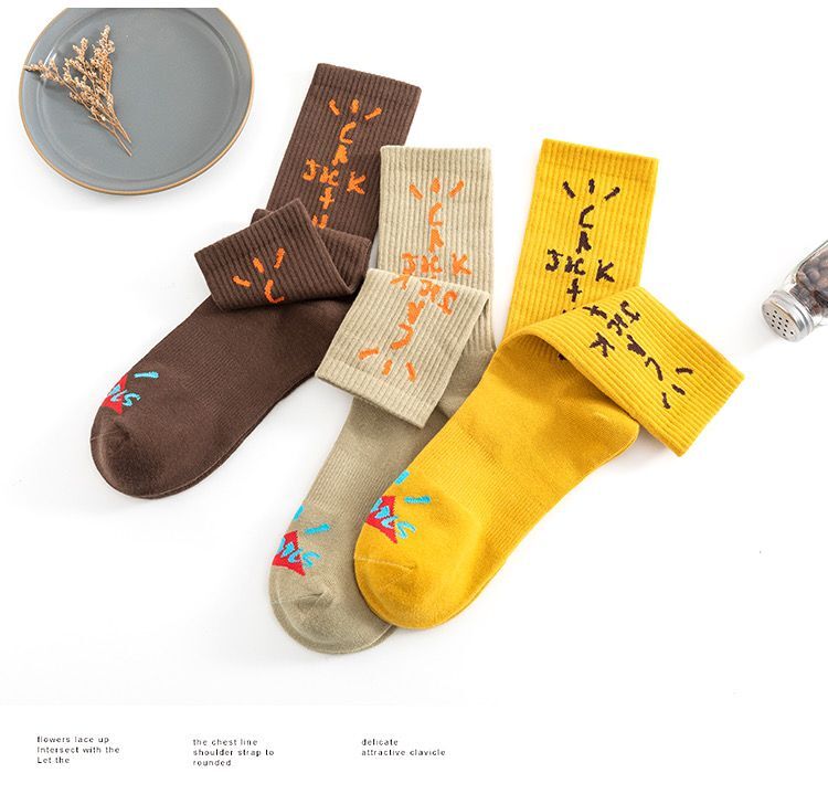 Bstsneaker-Travis Scott Socks(3 pairs of socks) This order is for 3 pairs of socks. 