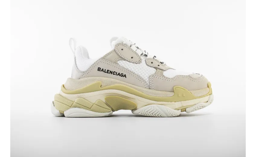 Bstsneaker-Balenciaga Triple S White 483546 W06F1 9000
