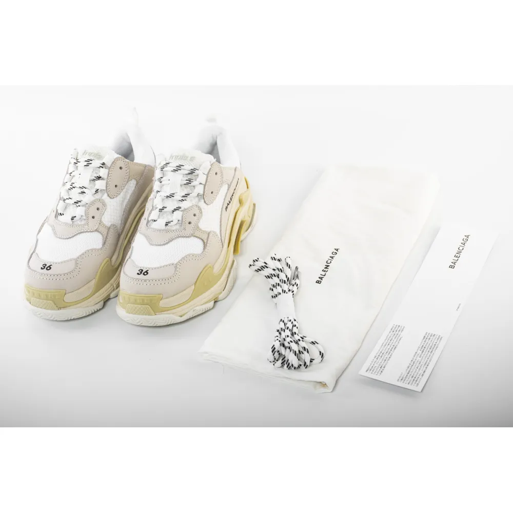 Bstsneaker-Balenciaga Triple S White 483546 W06F1 9000