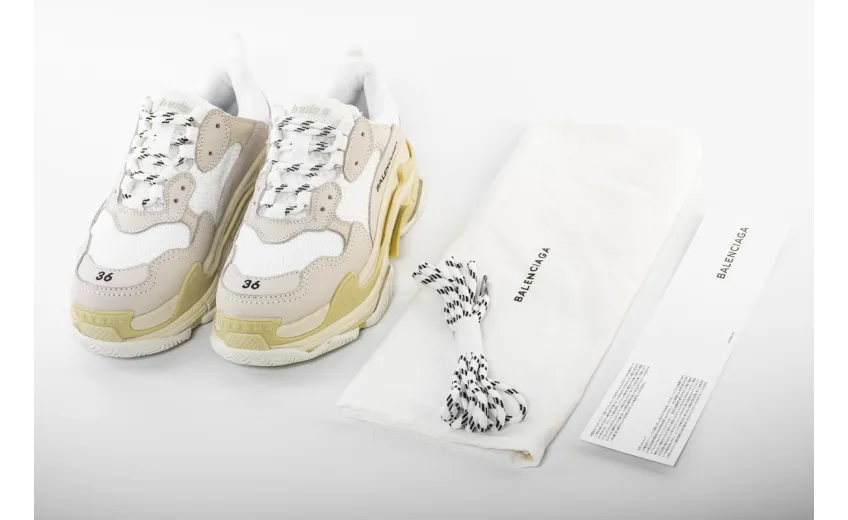 Bstsneaker-Balenciaga Triple S White 483546 W06F1 9000