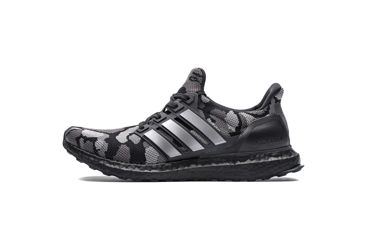 Bstsneaker-Basf Boost Bape x Adidas Ultra Boost 4.0 &quot;1st Camo Black&quot;