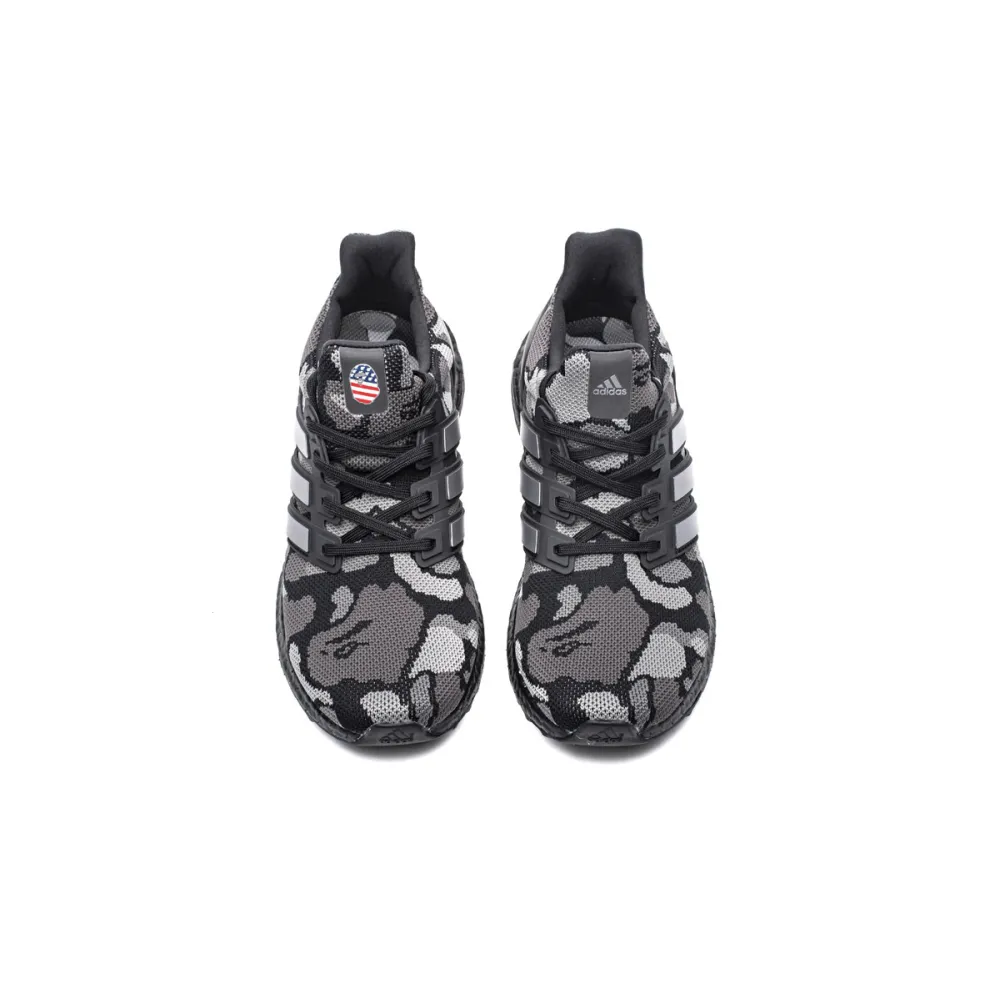 Bstsneaker-Basf Boost Bape x Adidas Ultra Boost 4.0 &quot;1st Camo Black&quot;