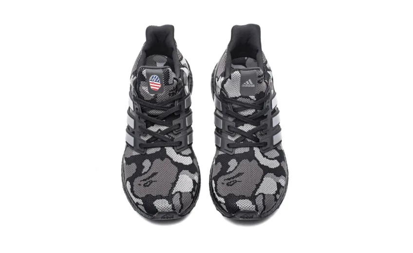 Bstsneaker-Basf Boost Bape x Adidas Ultra Boost 4.0 &quot;1st Camo Black&quot;