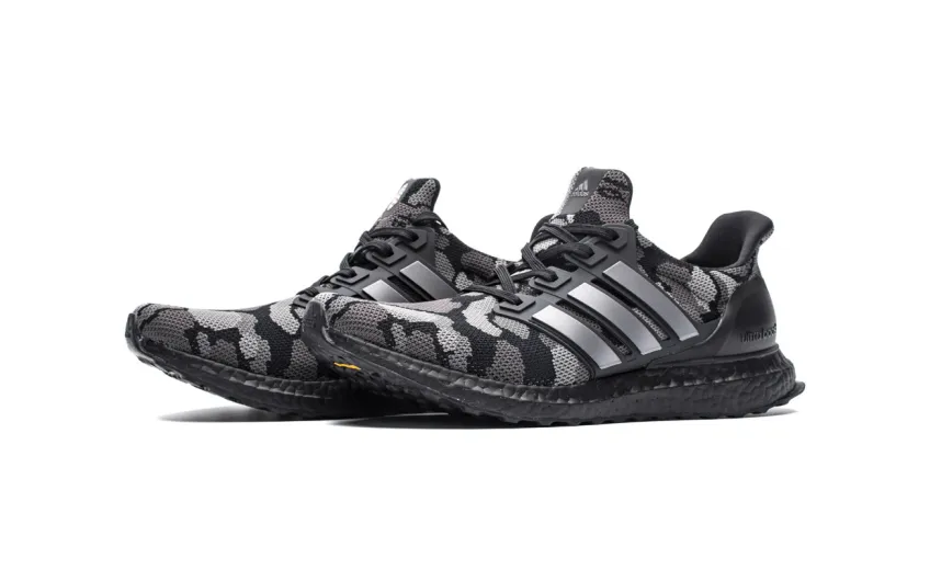 Bstsneaker-Basf Boost Bape x Adidas Ultra Boost 4.0 &quot;1st Camo Black&quot;