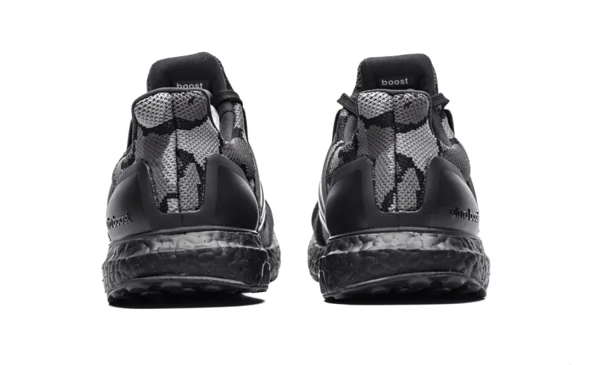 Bstsneaker-Basf Boost Bape x Adidas Ultra Boost 4.0 &quot;1st Camo Black&quot;