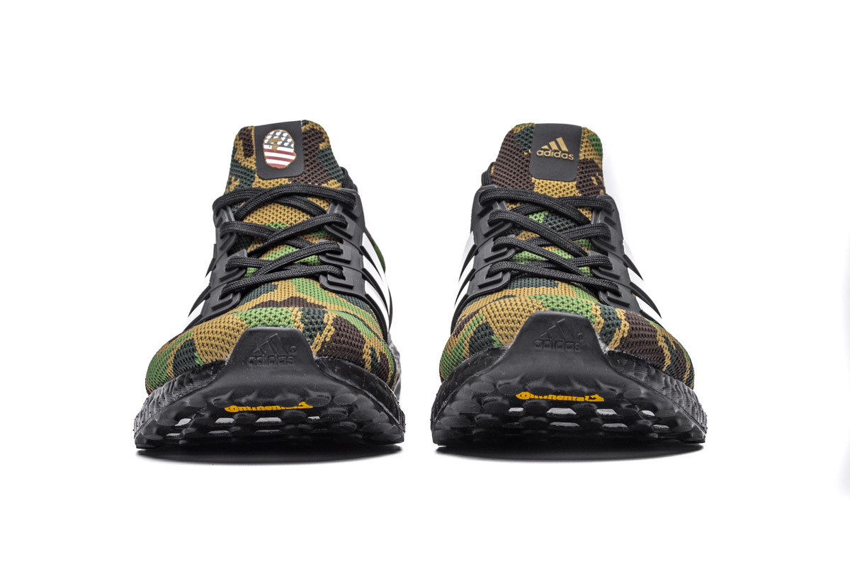 Bstsneaker-Basf Boost Bape x Adidas Ultra Boost 4.0 &quot;1st Camo Green&quot;