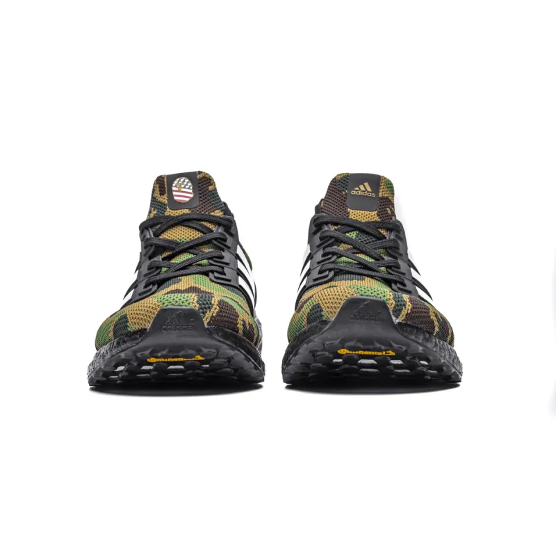 Bstsneaker-Basf Boost Bape x Adidas Ultra Boost 4.0 &quot;1st Camo Green&quot;