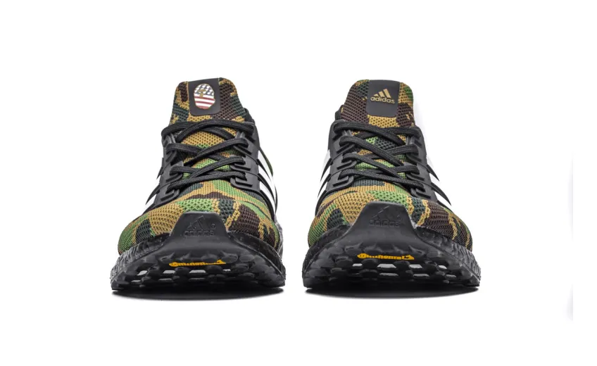 Bstsneaker-Basf Boost Bape x Adidas Ultra Boost 4.0 &quot;1st Camo Green&quot;