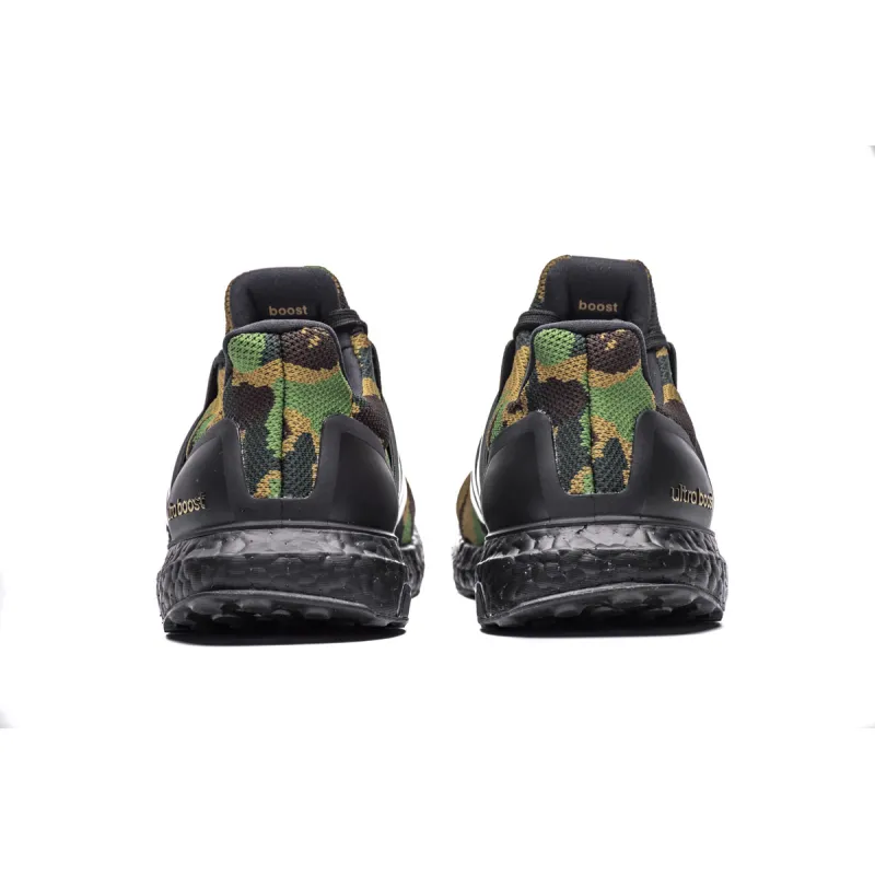 Bstsneaker-Basf Boost Bape x Adidas Ultra Boost 4.0 &quot;1st Camo Green&quot;