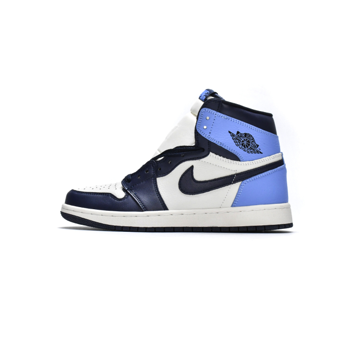 men air jordan 1 retro high og obsidian university blue