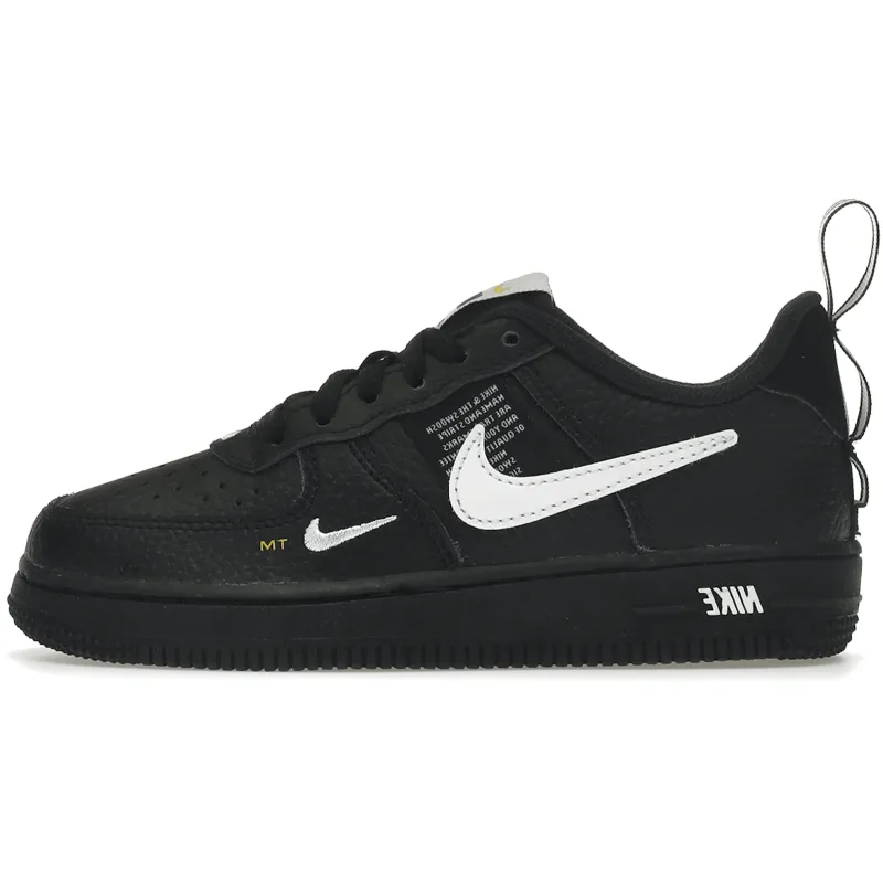  Nike Air Force 1 Low LV8 Utility Black White 