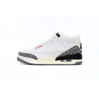 {Limited Offer} Air Jordan 3 White Cement Reimagined DN3707-100 (From Mar. 18th to Mar. 24th)