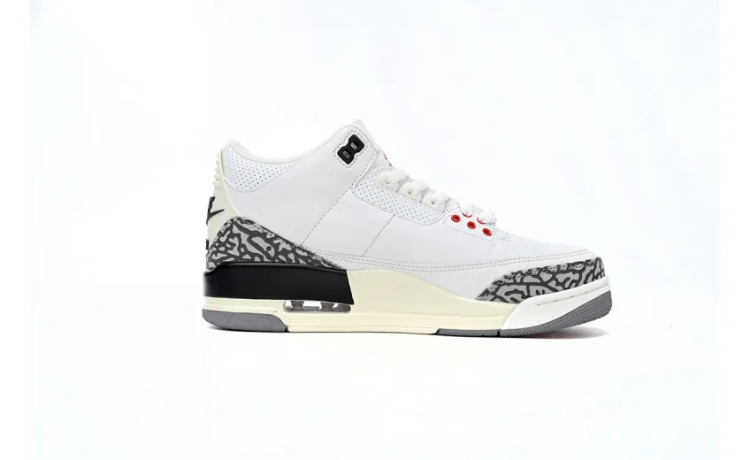 Bstsneaker- Air Jordan 3 White Cement Reimagined DN3707-100 