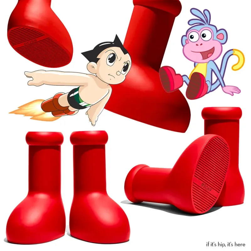 Bstsneaker-MSCHF Big Red Boot 