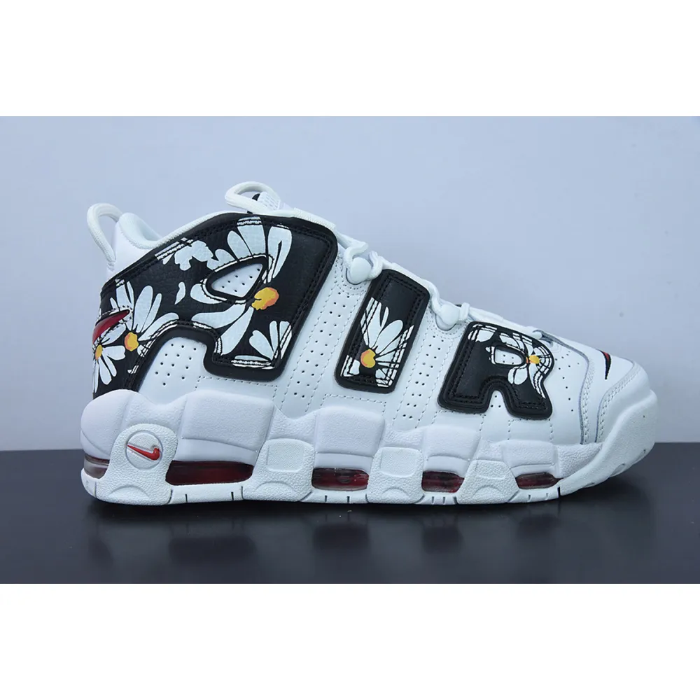 Nike Air More Uptempo White And Black