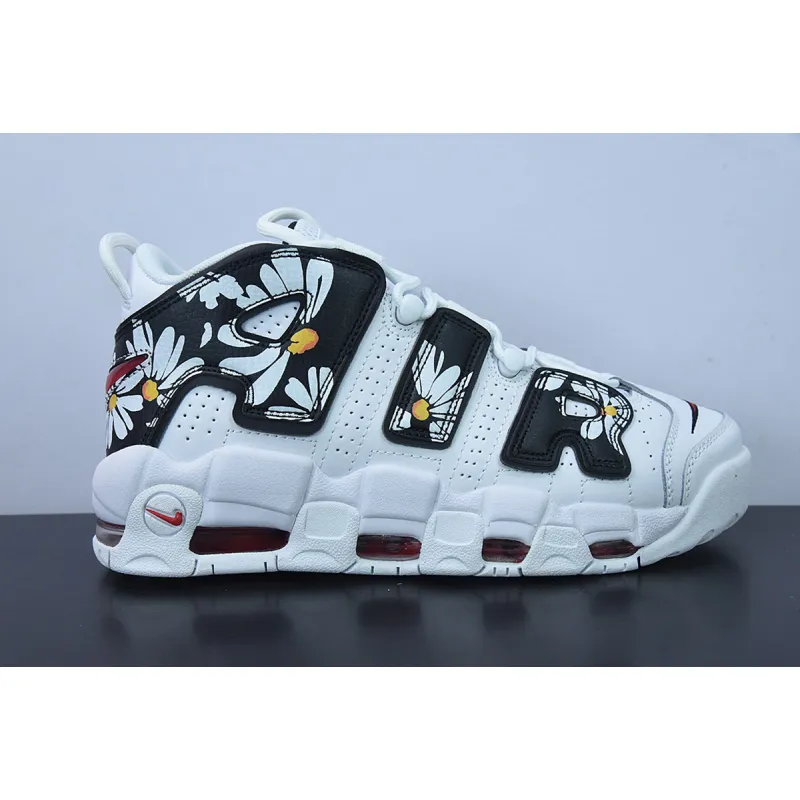 Nike Air More Uptempo White And Black