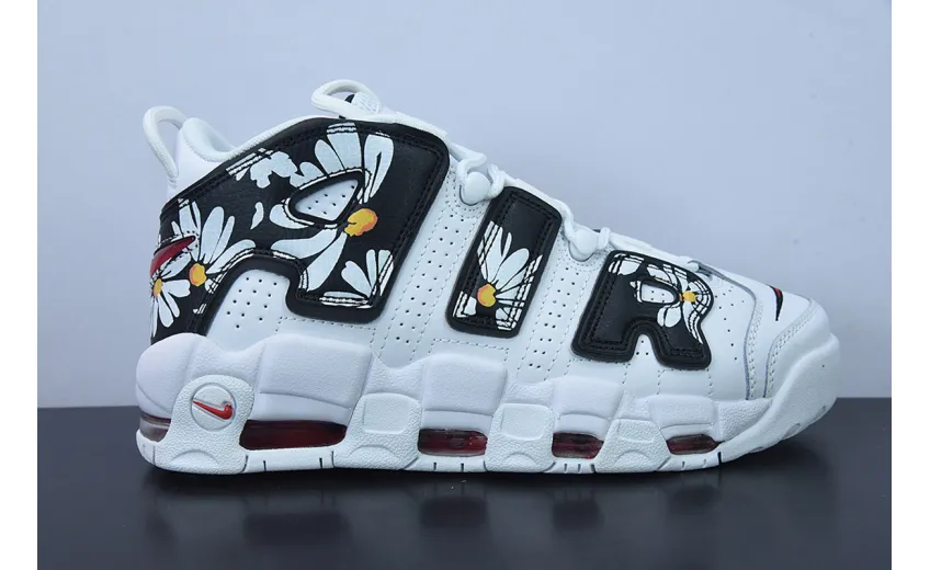 Nike Air More Uptempo White And Black
