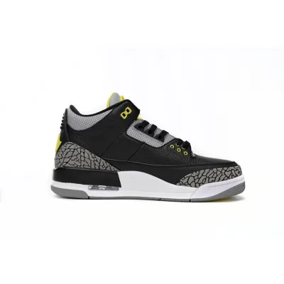 Bstsneaker- Air Jordan 3 Retro Oregon Ducks Pit Crew Black H011-MNJDLS-5  02