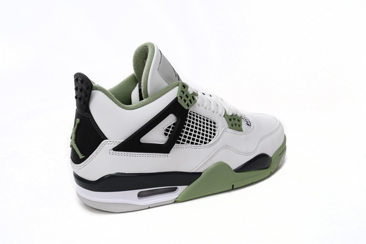 Bstsneaker- Air Jordan 4 Seafoam WMNS Oil Green AQ9129-103  