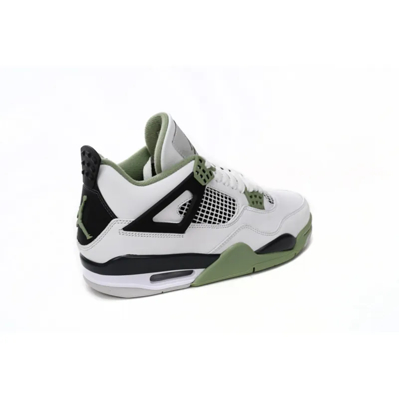 Bstsneaker- Air Jordan 4 Seafoam WMNS Oil Green AQ9129-103  