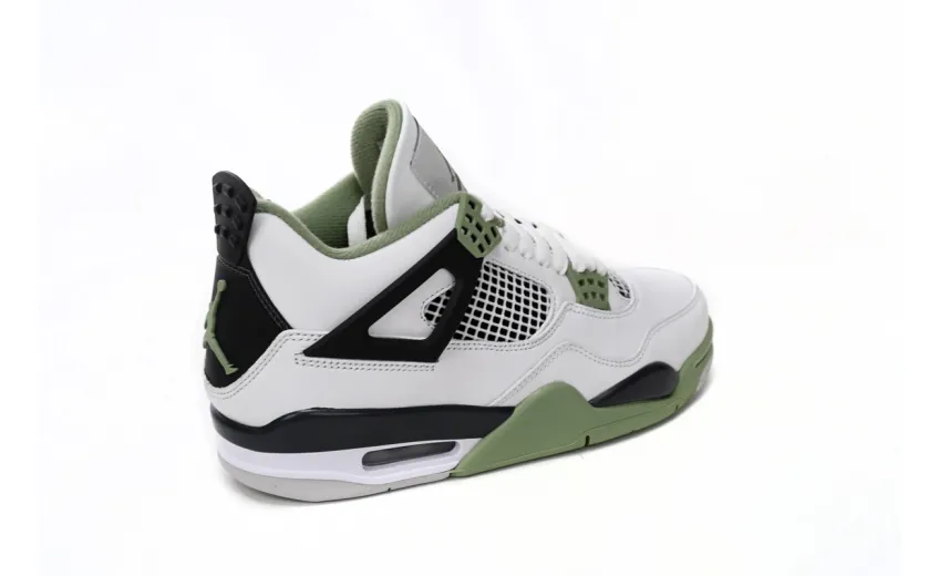 Bstsneaker- Air Jordan 4 Seafoam WMNS Oil Green AQ9129-103  