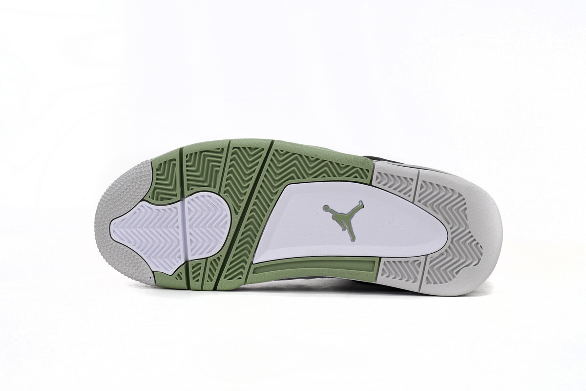 Bstsneaker- Air Jordan 4 Seafoam WMNS Oil Green AQ9129-103  