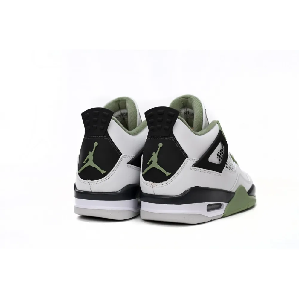 Bstsneaker- Air Jordan 4 Seafoam WMNS Oil Green AQ9129-103  