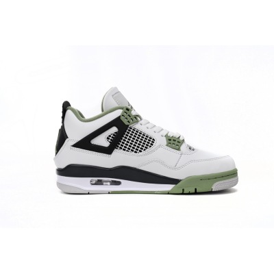 Bstsneaker- Air Jordan 4 Seafoam WMNS Oil Green AQ9129-103   02
