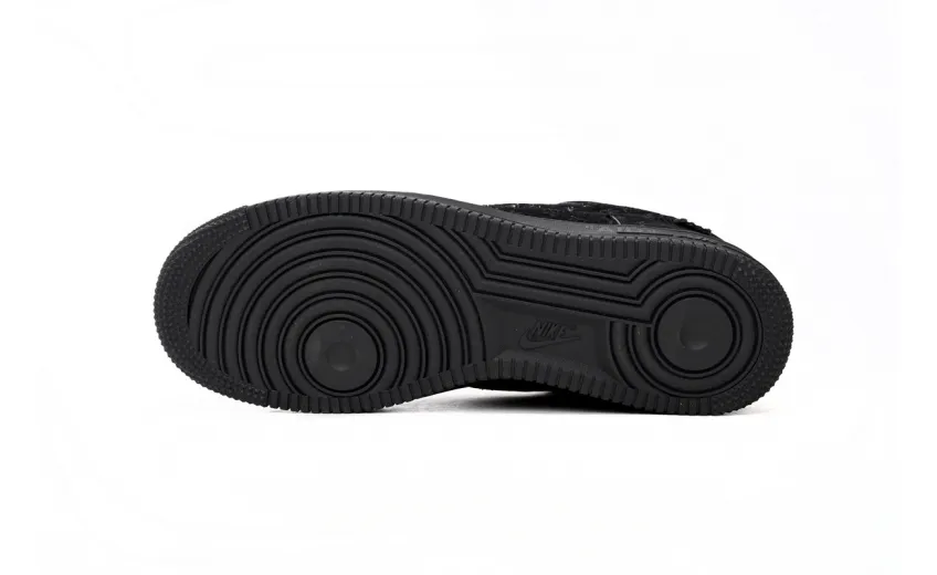 Bstsneaker-Louis Vuitton LV Trainer x Nike Air Force 1 All Black 1A9VD7 
