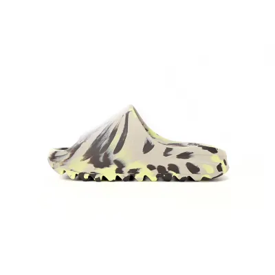 Adidas Yeezy Slide Enflame Oil Painting Ink Yellow FZ5899 01