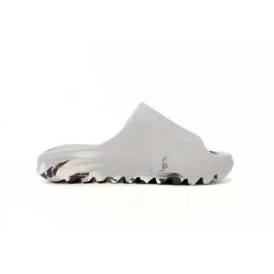 Adidas Yeezy Slide Enflame Oil Painting White Grey GZ5553 02