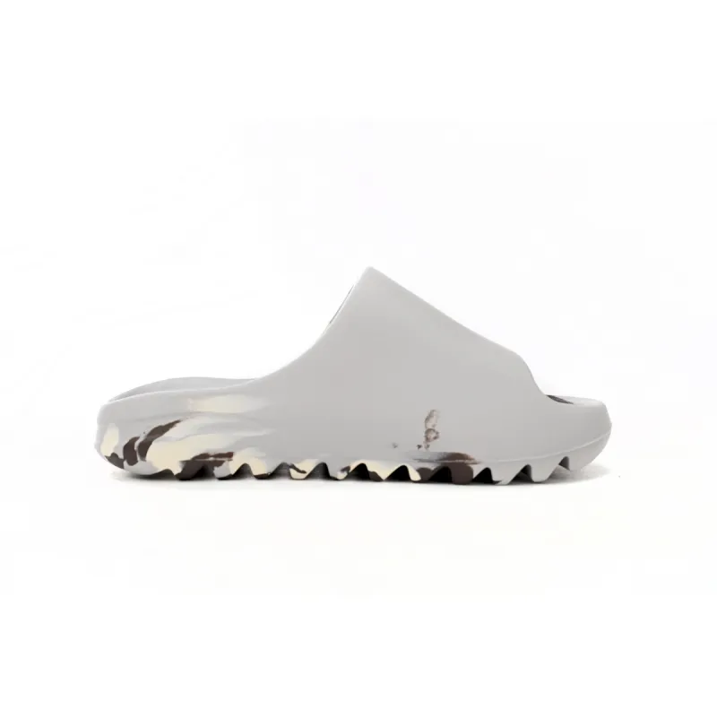 Bstsneaker-Adidas Yeezy Slide Enflame Oil Painting White Grey GZ5553