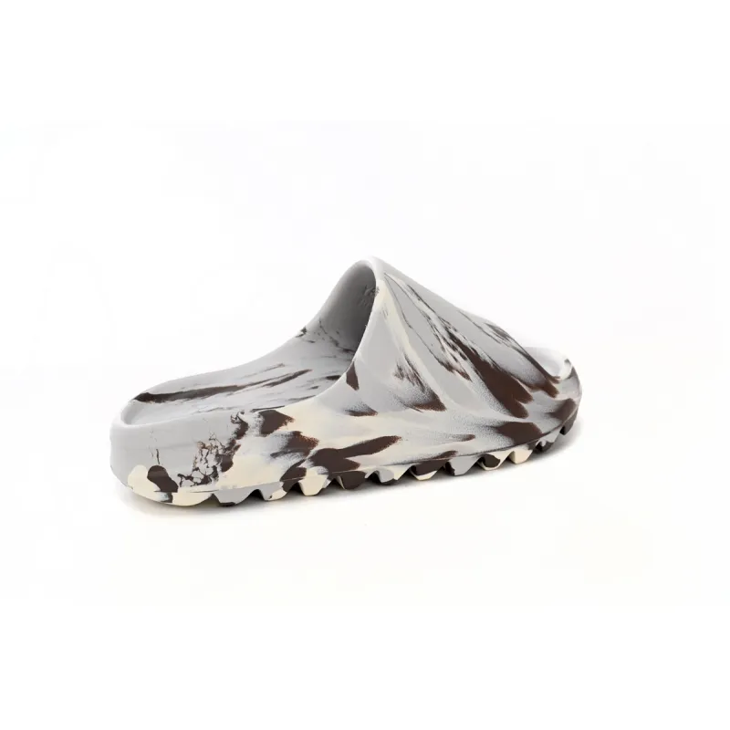 Bstsneaker-Adidas Yeezy Slide Enflame Oil Painting White Grey GZ5553