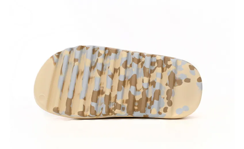 Bstsneaker-Adidas Yeezy Slide Enflame Oil Painting White Yellow GW1932
