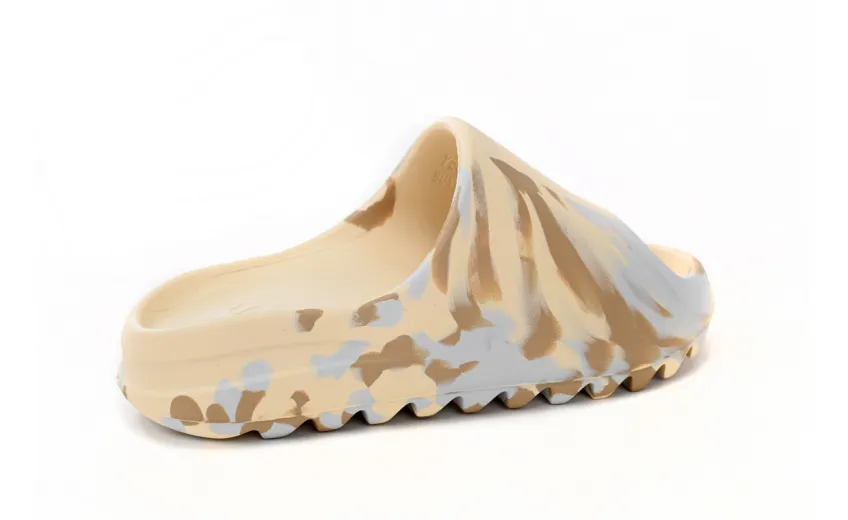 Bstsneaker-Adidas Yeezy Slide Enflame Oil Painting White Yellow GW1932