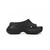 Bstsneaker-Balenciaga Pool Crocs Black 677389 W158E 1000