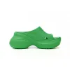 Bstsneaker-Balenciaga Pool Crocs Green 677386 W1S8E 3033