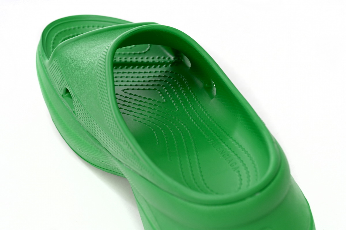 Bstsneaker-Balenciaga Pool Crocs Green 677386 W1S8E 3033