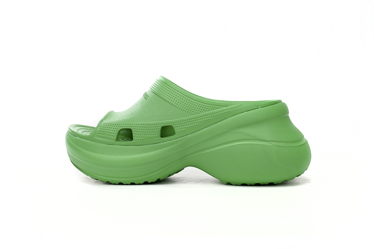 Bstsneaker-Balenciaga Pool Crocs Green 677386 W1S8E 3033