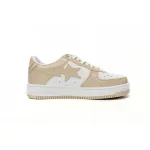 Bstsneaker-{Special Sale} Bapesta A Bathing Ape Bape Sta Low White Brown Mirror Surface 1170 191 022